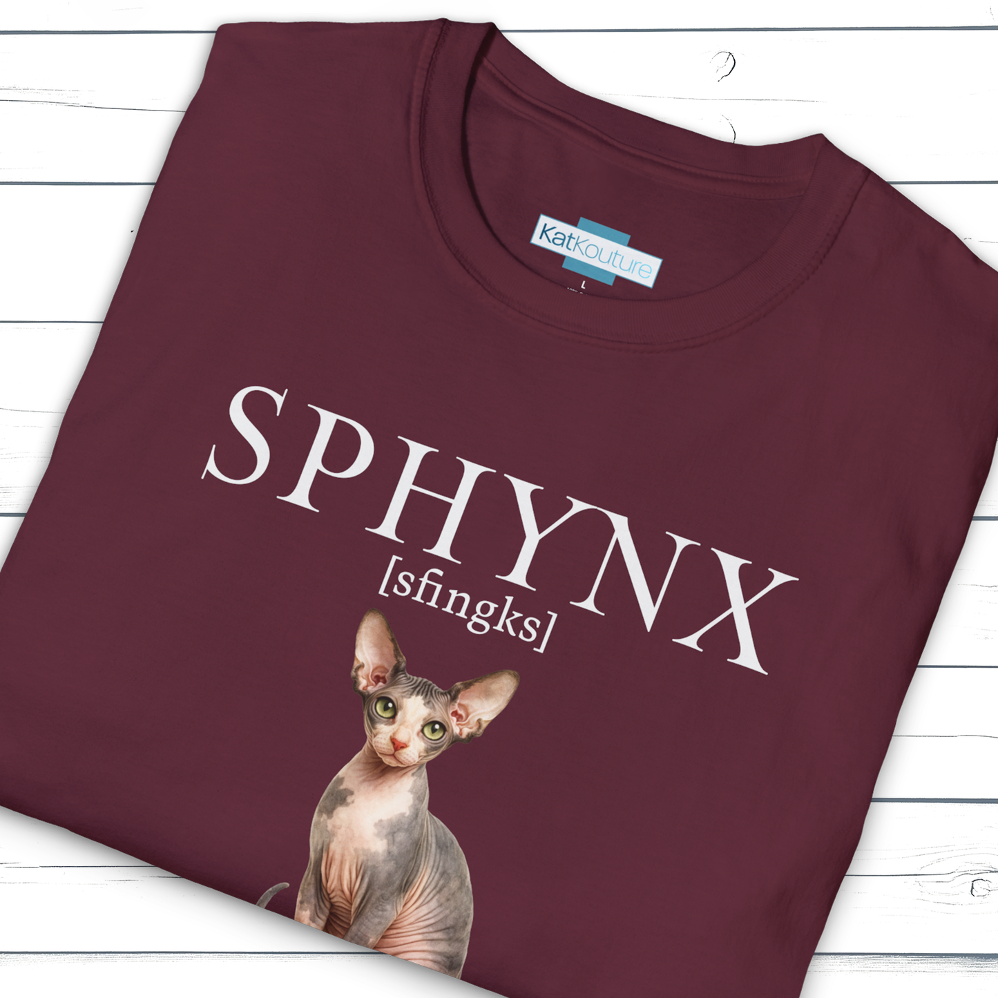 Sphynx Definition T-Shirt – Cat Chronicles