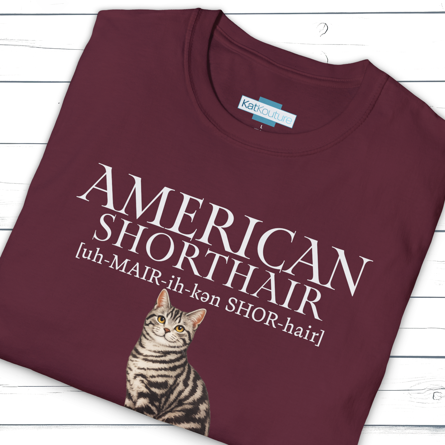 American Shorthair Definition T-Shirt – Cat Chronicles