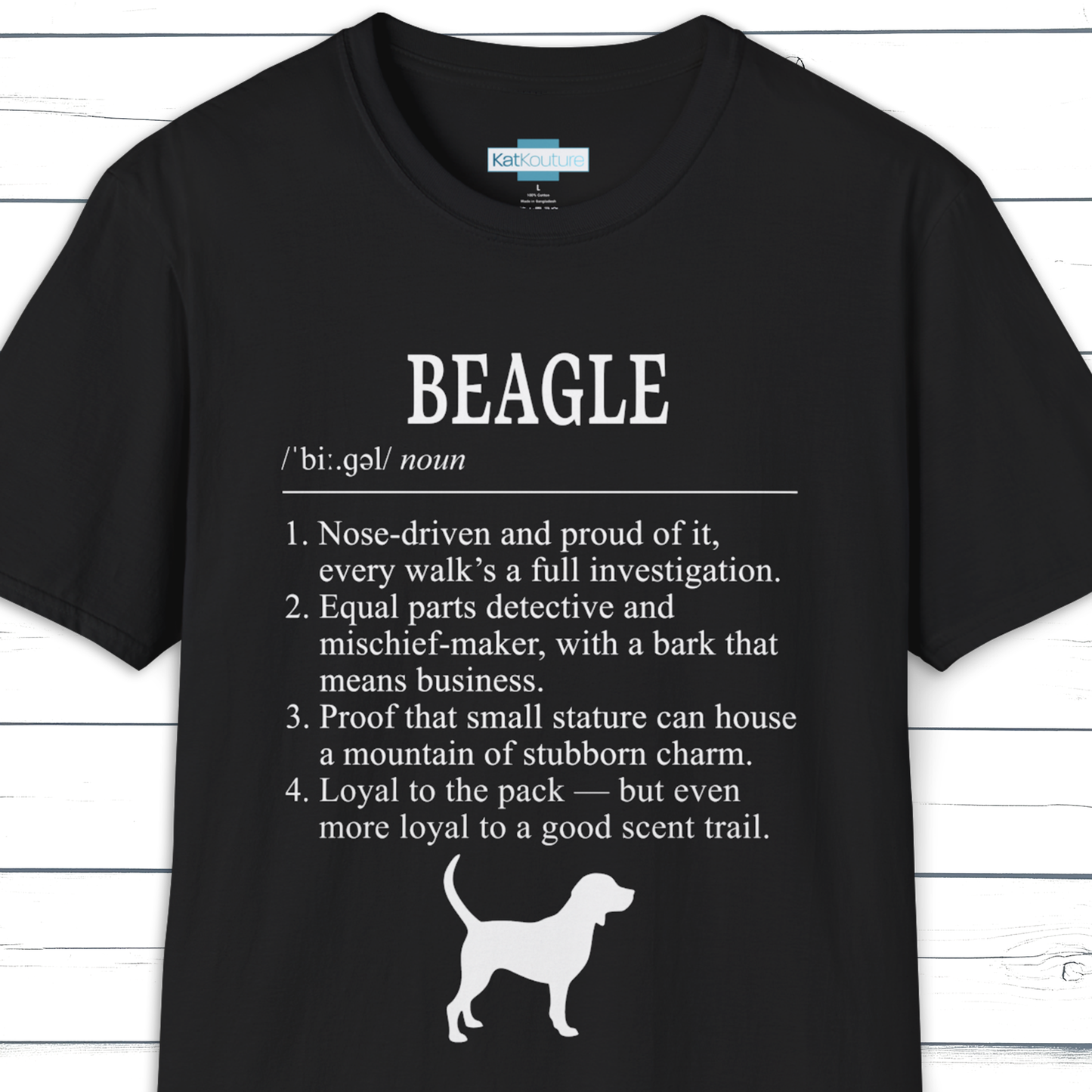 Beagle Definition T-Shirt Dictionary Dogs Collection