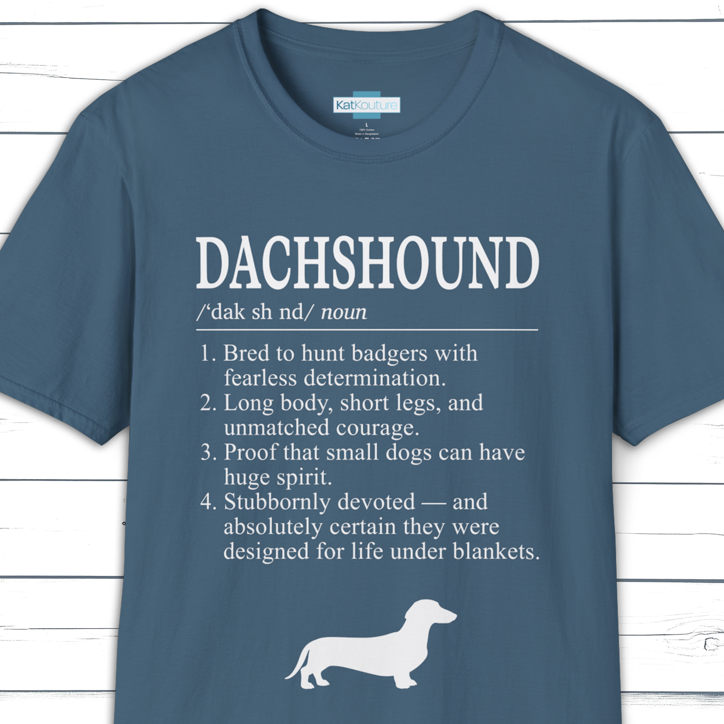 Dachshund Definition T-Shirt Dictionary Dogs Collection