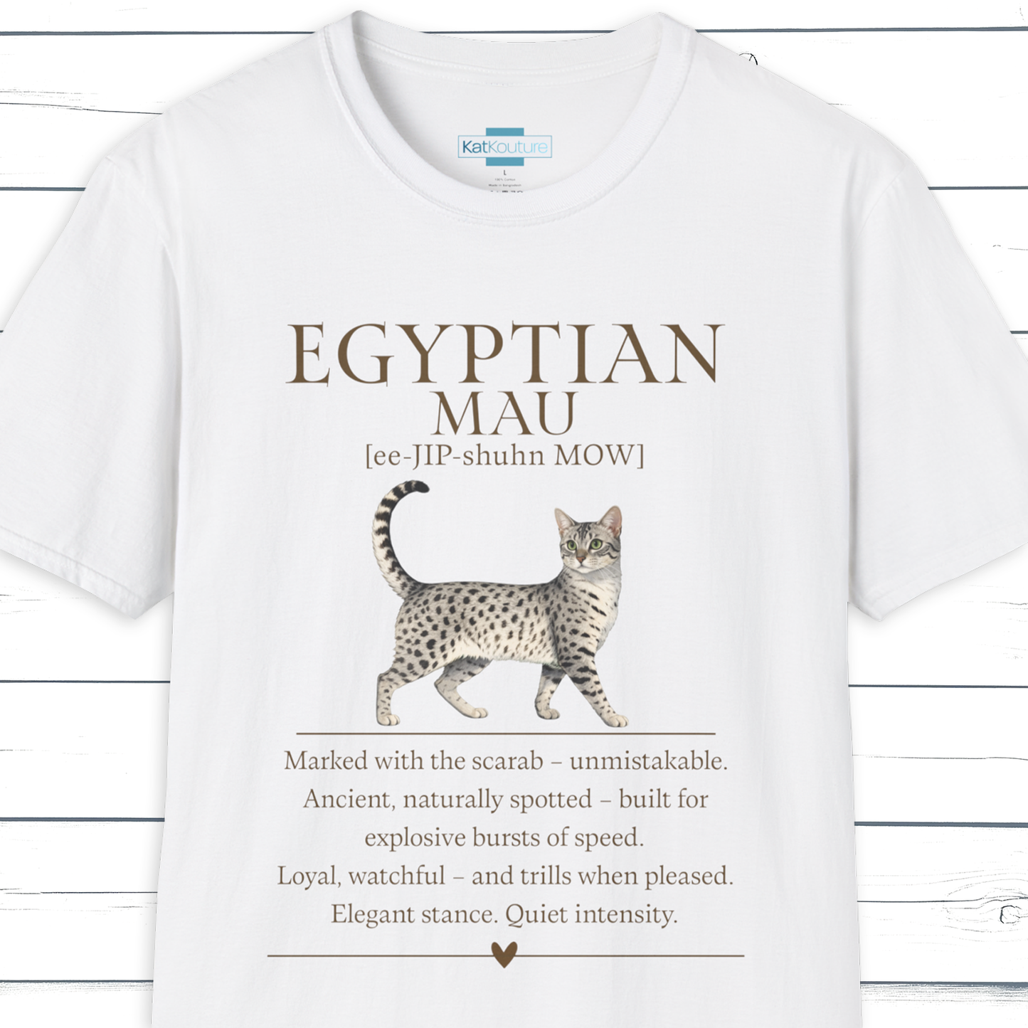 Egyptian Mau Definition T-Shirt – Cat Chronicles