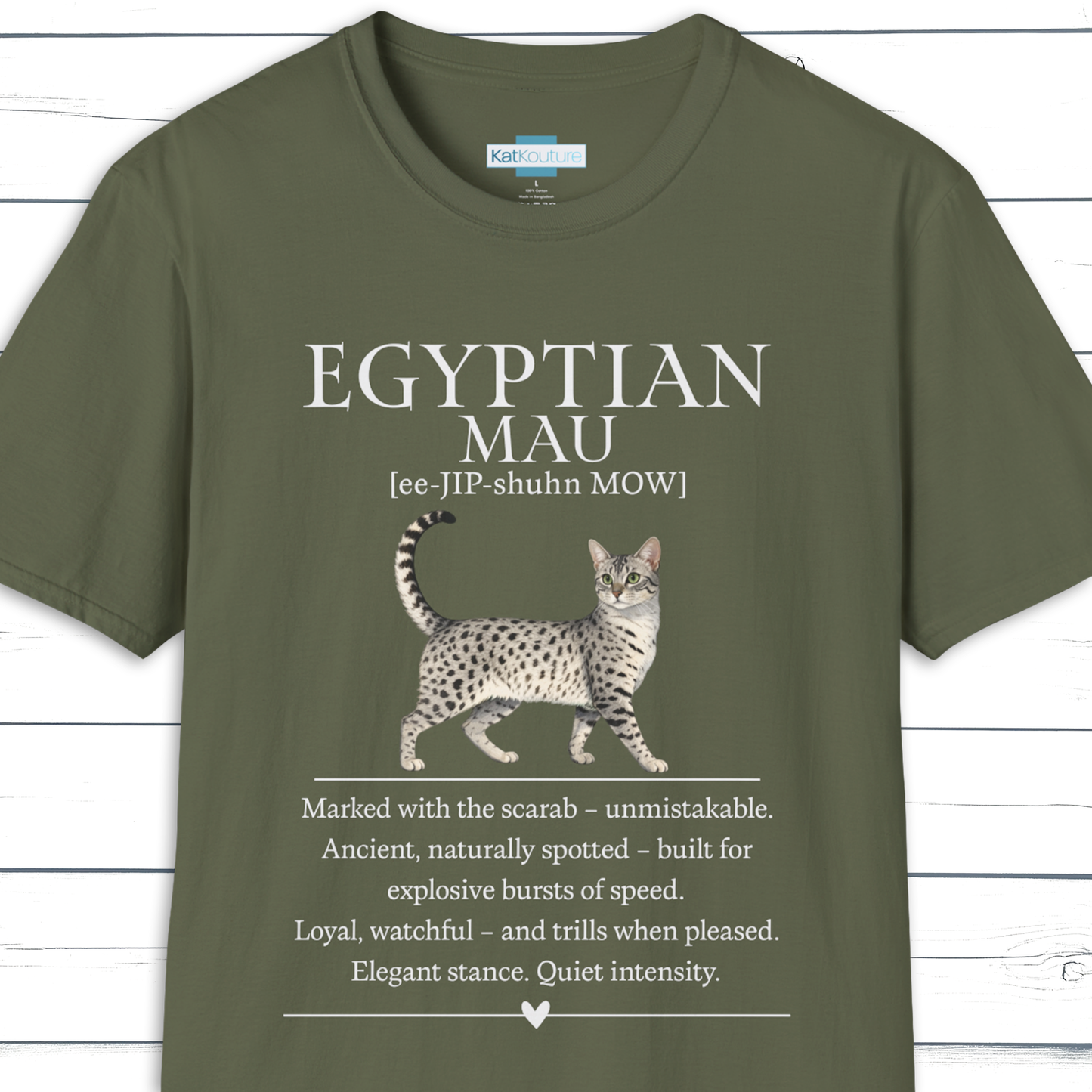 Egyptian Mau Definition T-Shirt – Cat Chronicles
