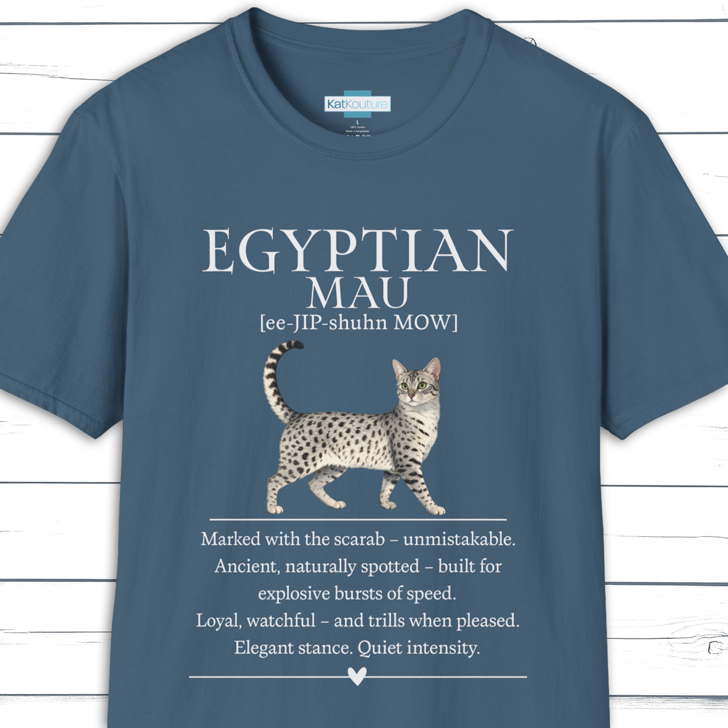 Egyptian Mau Definition T-Shirt – Cat Chronicles