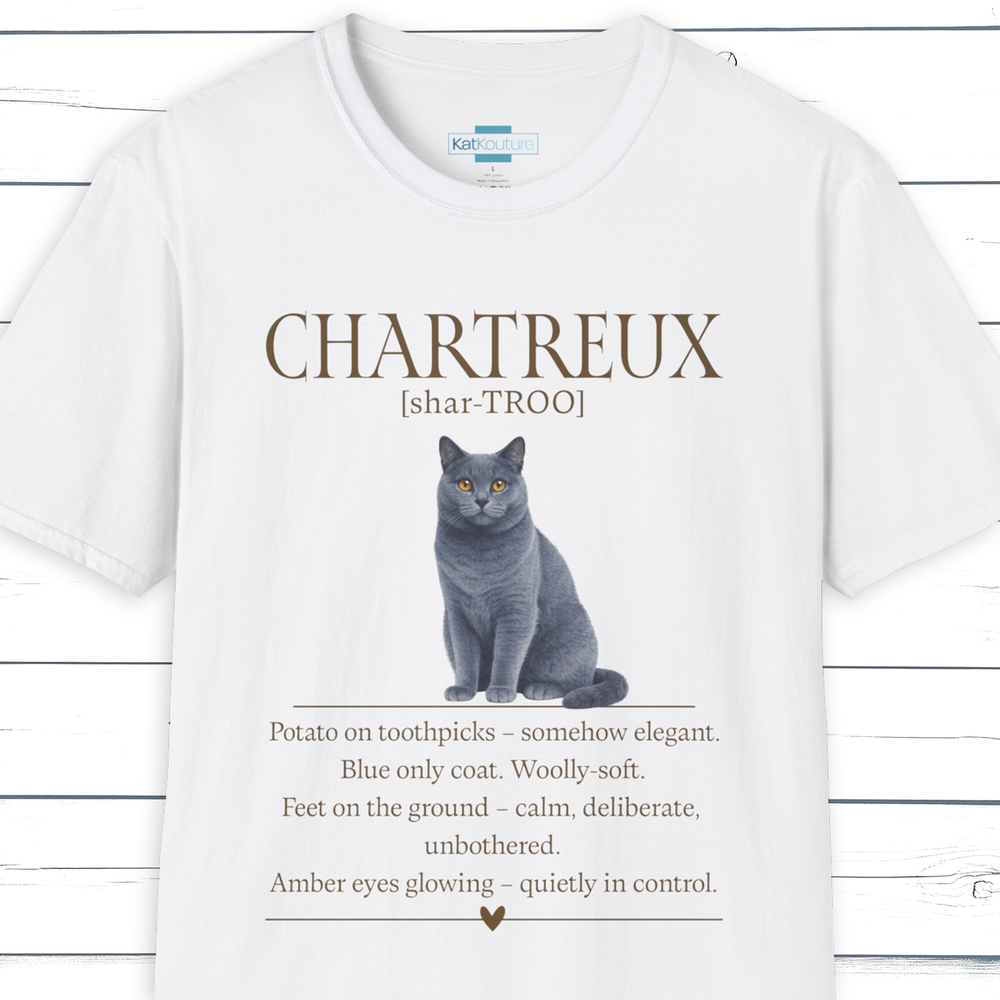 Chartreux Definition T-Shirt – Cat Chronicles