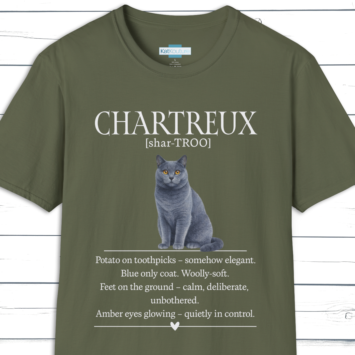 Chartreux Definition T-Shirt – Cat Chronicles