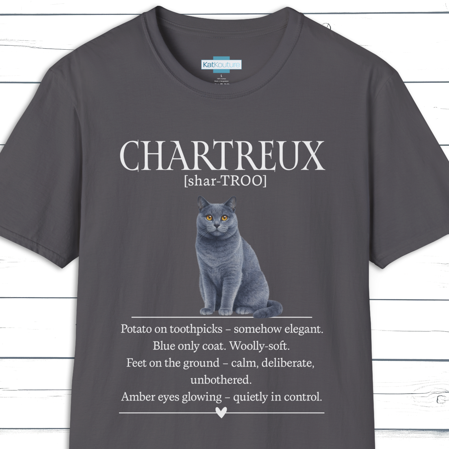 Chartreux Definition T-Shirt – Cat Chronicles