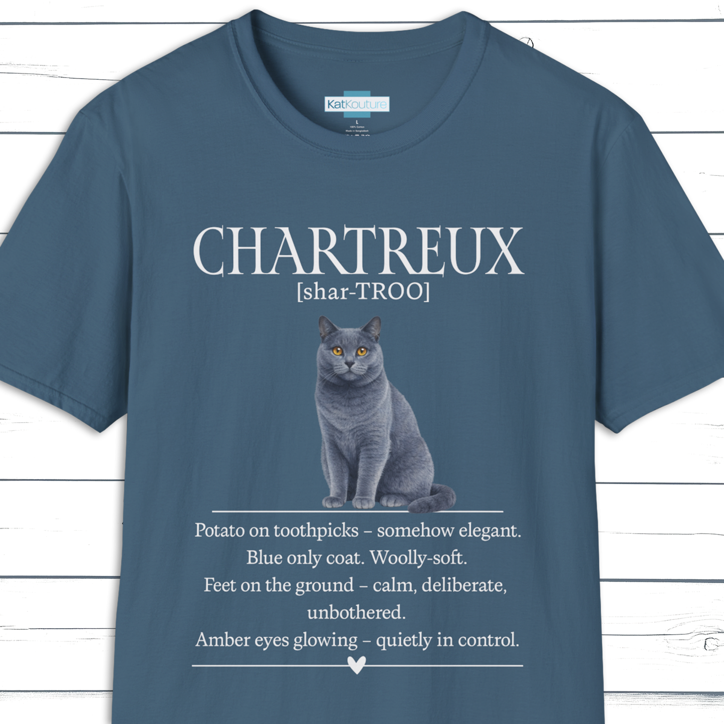 Chartreux Definition T-Shirt – Cat Chronicles