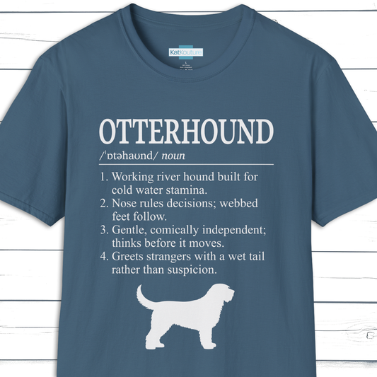 Otterhound Definition T-Shirt Dictionary Dogs Collection