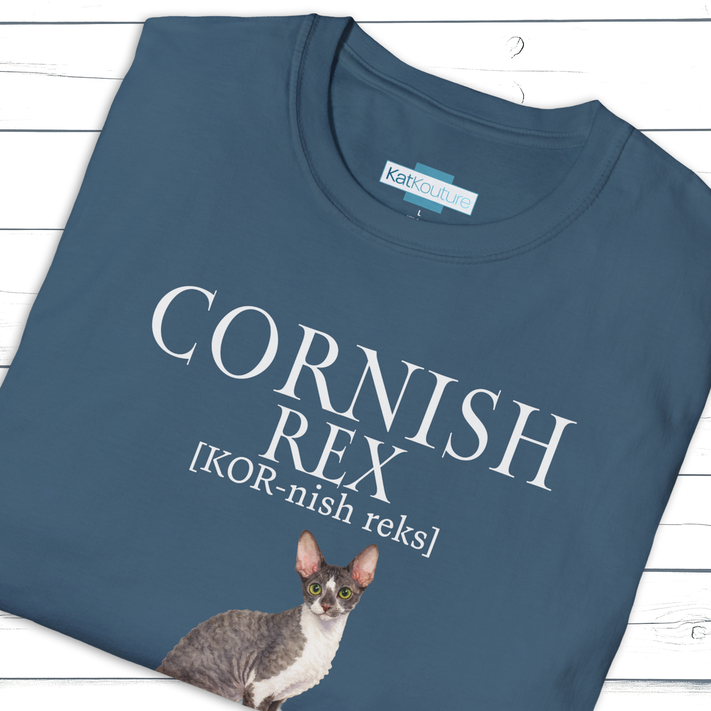 Cornish Rex Definition T-Shirt – Cat Chronicles