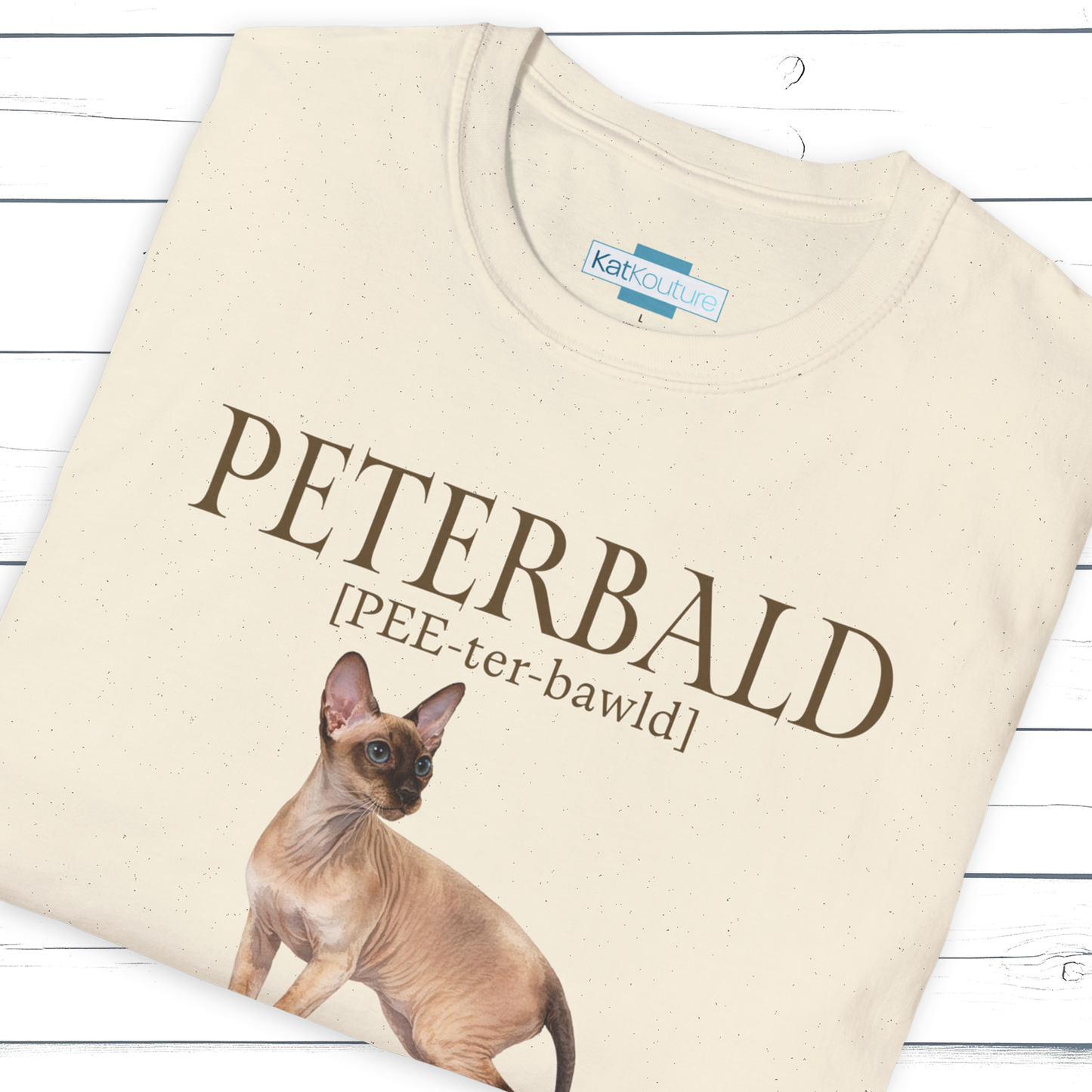 Peterbald Definition T-Shirt – Cat Chronicles