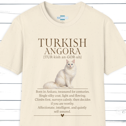 Turkish Angora Definition T-Shirt – Cat Chronicles