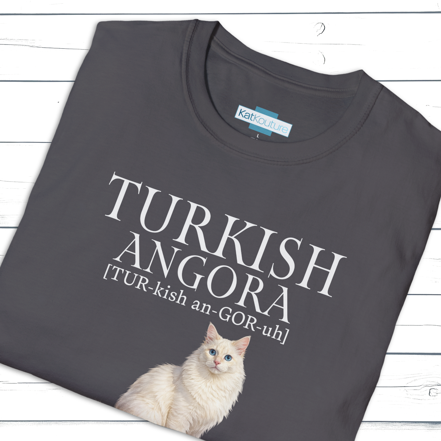 Turkish Angora Definition T-Shirt – Cat Chronicles
