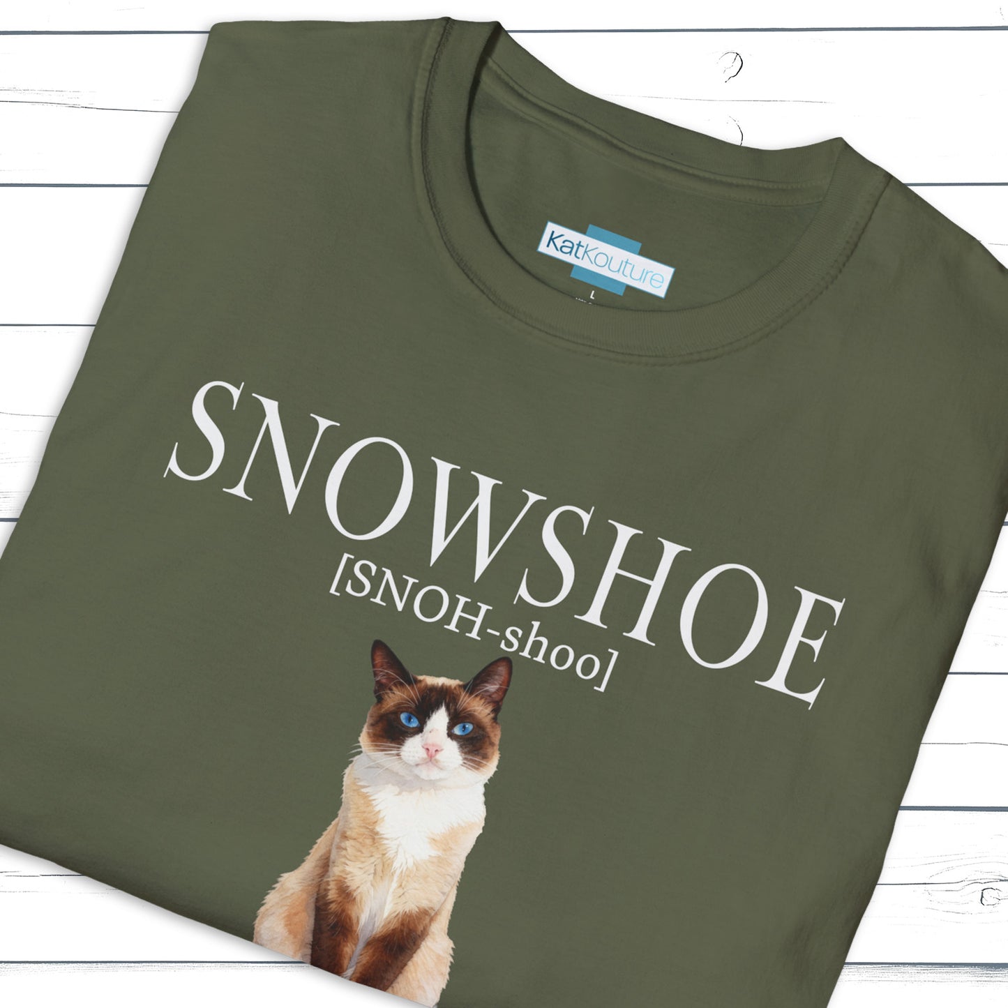 Snowshoe Definition T-Shirt – Cat Chronicles