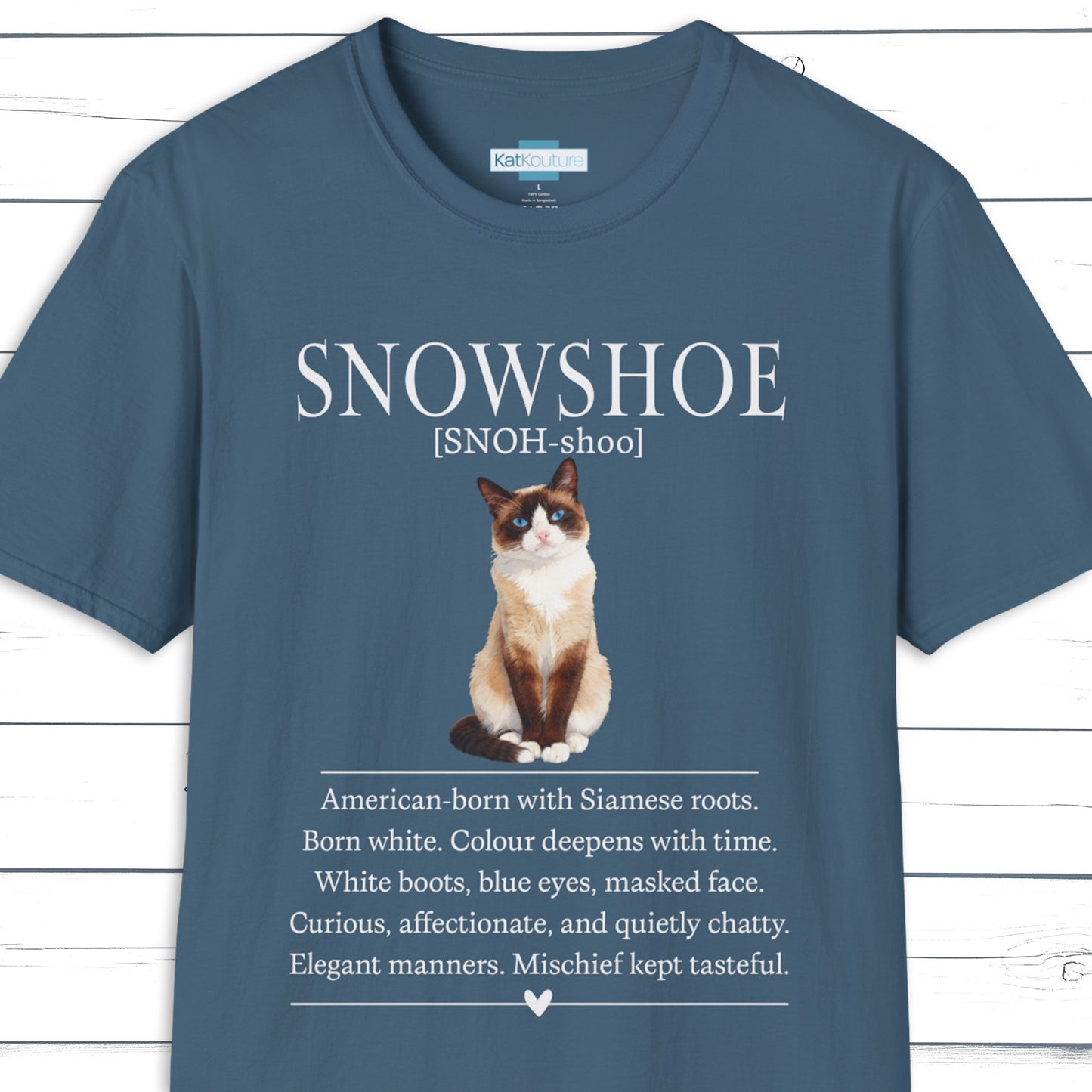 Snowshoe Definition T-Shirt – Cat Chronicles