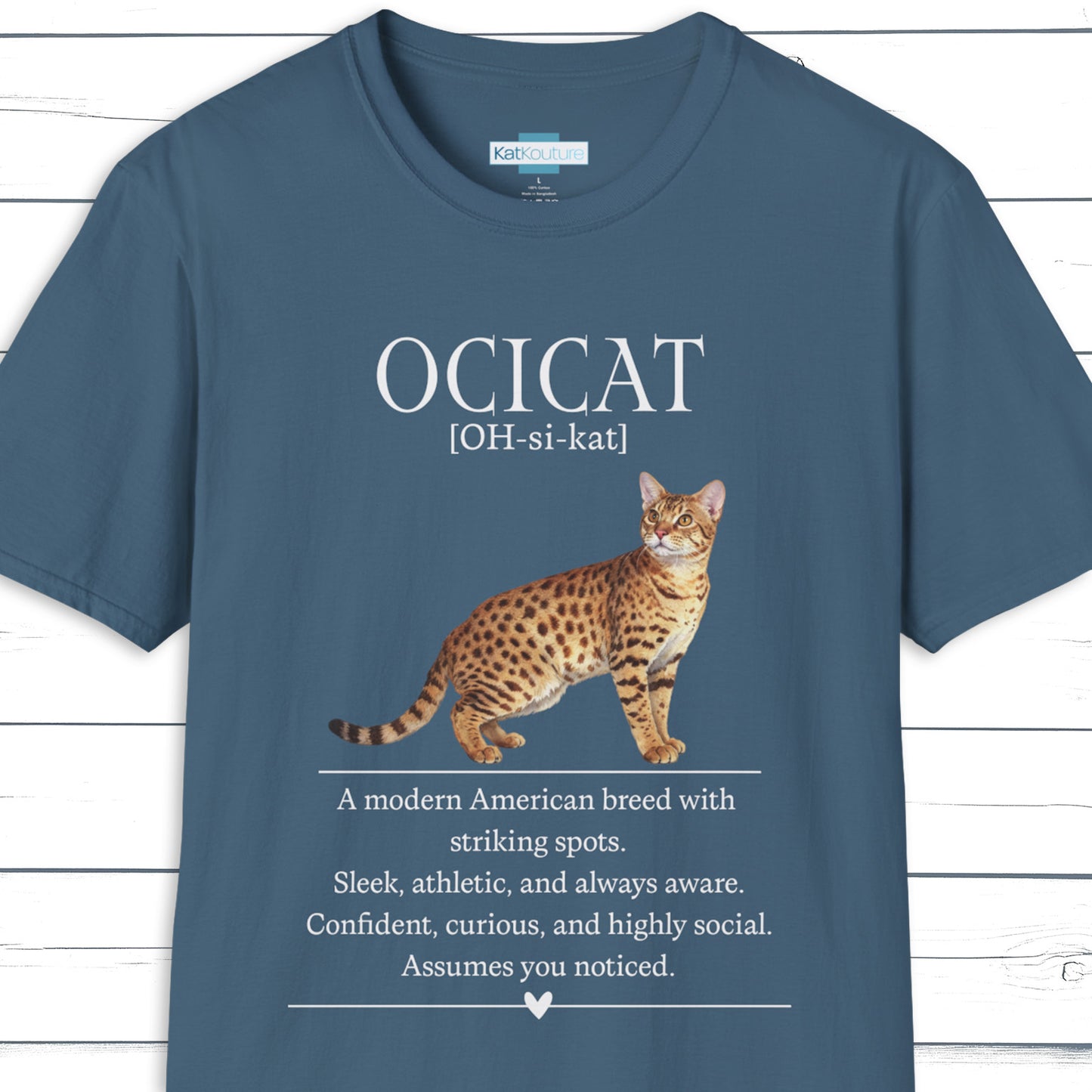 Ocicat Definition T-Shirt – Cat Chronicles