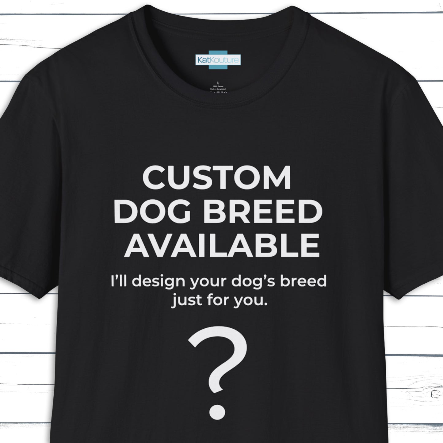Custom Dictionary Dog T-Shirt - Your Breed