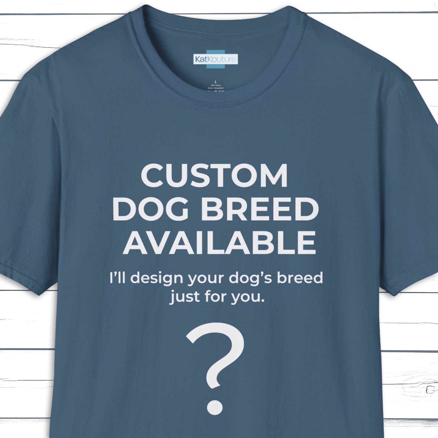 Custom Dictionary Dog T-Shirt - Your Breed