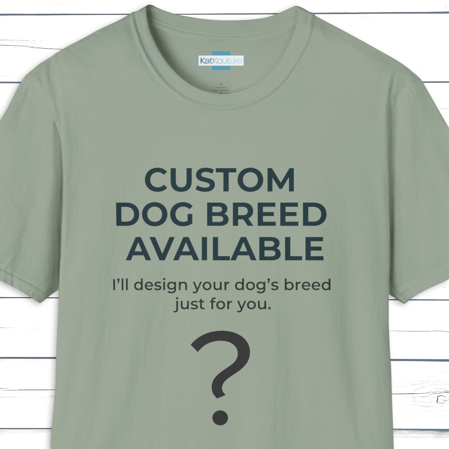 Custom Dictionary Dog T-Shirt - Your Breed