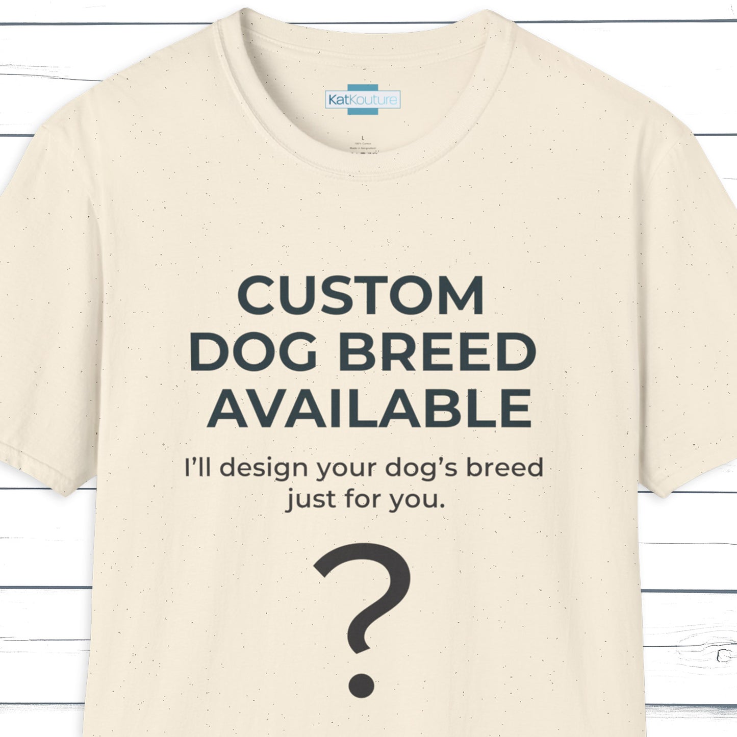 Custom Dictionary Dog T-Shirt - Your Breed