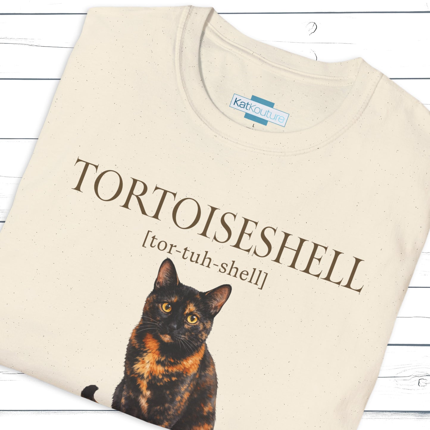 Tortoiseshell Cat Definition T-Shirt – Cat Chronicles