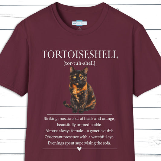 Tortoiseshell Cat Definition T-Shirt – Cat Chronicles