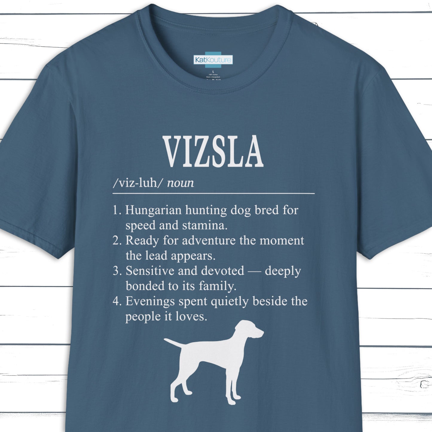 Vizsla Definition T-Shirt  Dictionary Dogs Collection
