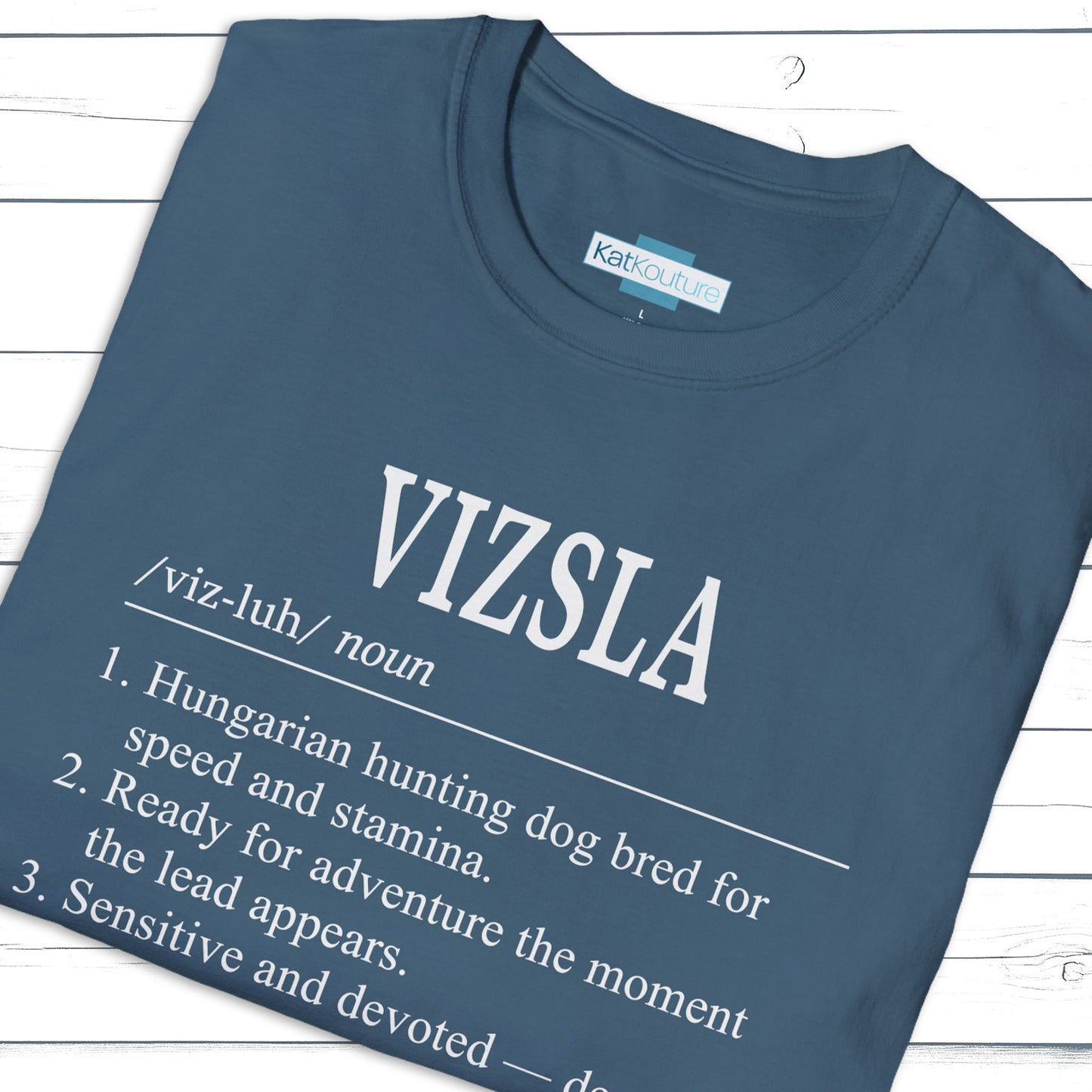 Vizsla Definition T-Shirt  Dictionary Dogs Collection