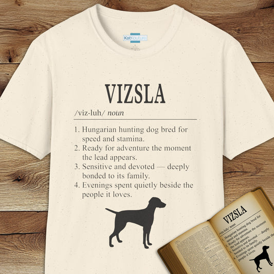 Vizsla Definition T-Shirt  Dictionary Dogs Collection