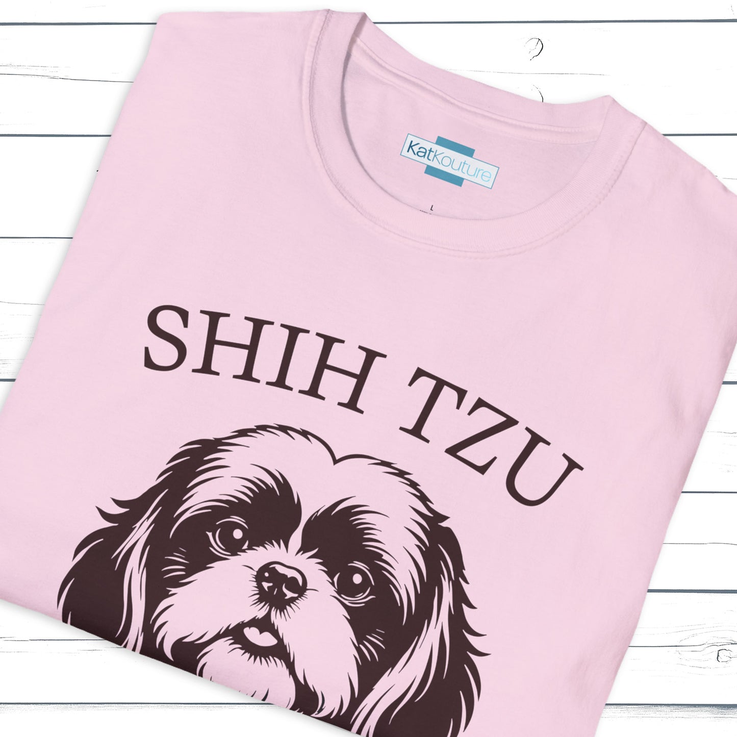 Shih Tzu T-Shirt – Home Is Where The Shih Tzu Is