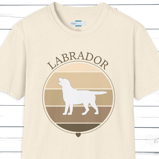 Labrador Retriever Retro T-Shirt