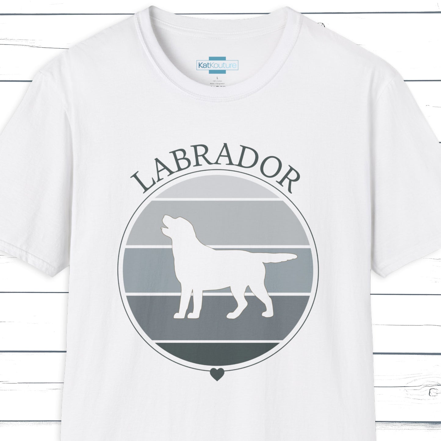 Labrador Retriever Retro T-Shirt