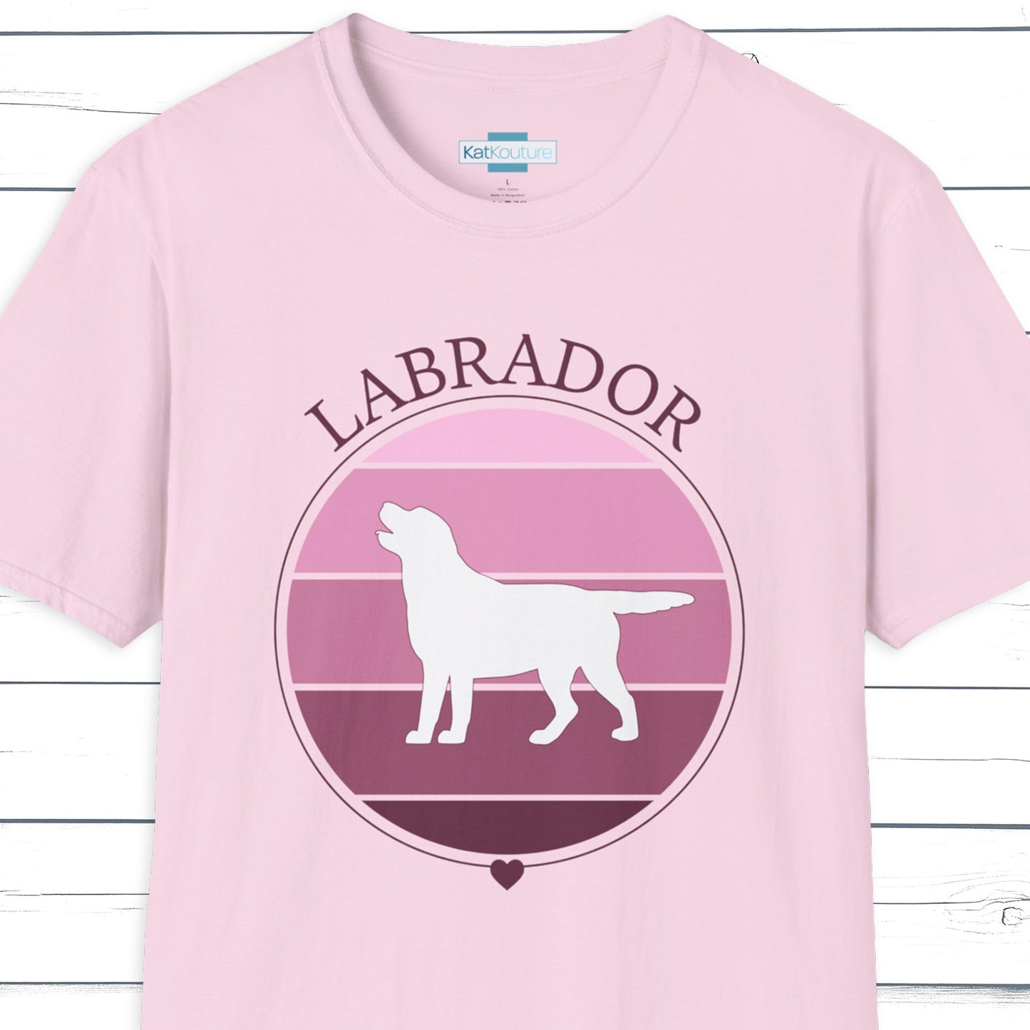 Labrador Retriever Retro T-Shirt