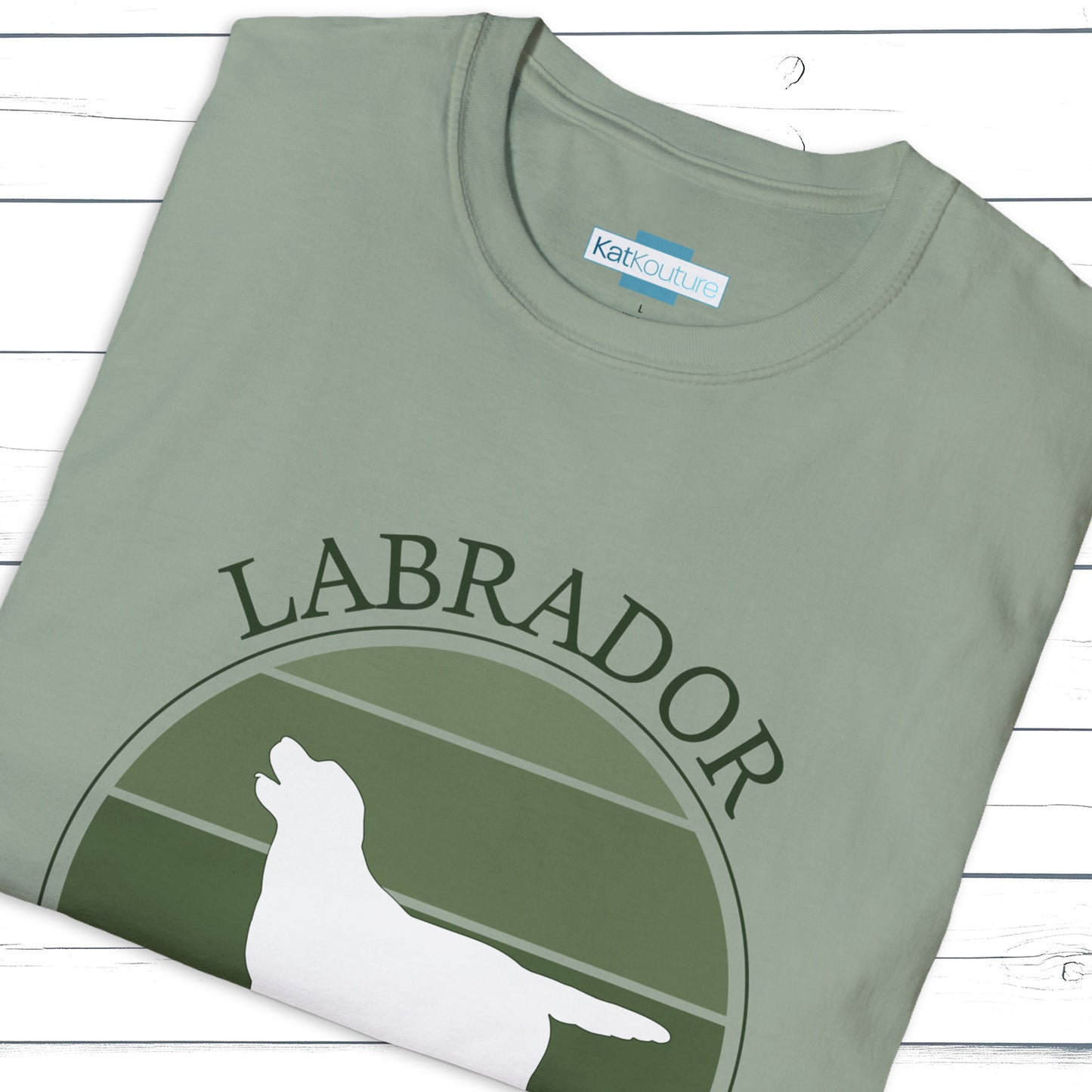 Labrador Retriever Retro T-Shirt
