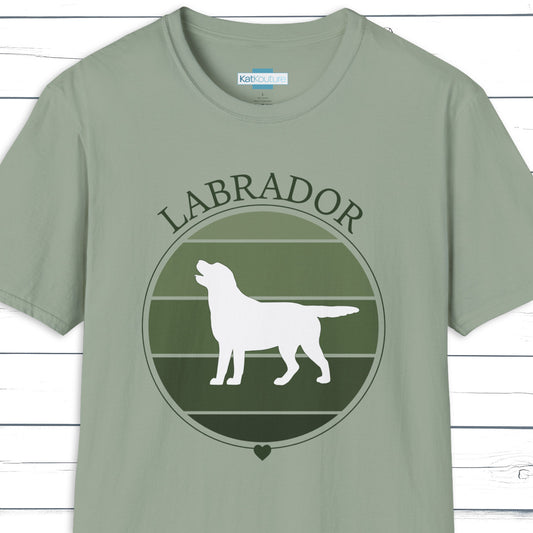 Labrador Retriever Retro T-Shirt