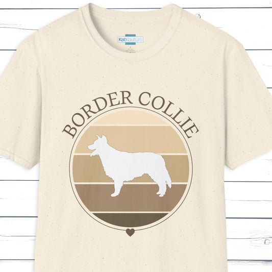 Border Collie Retro T-Shirt