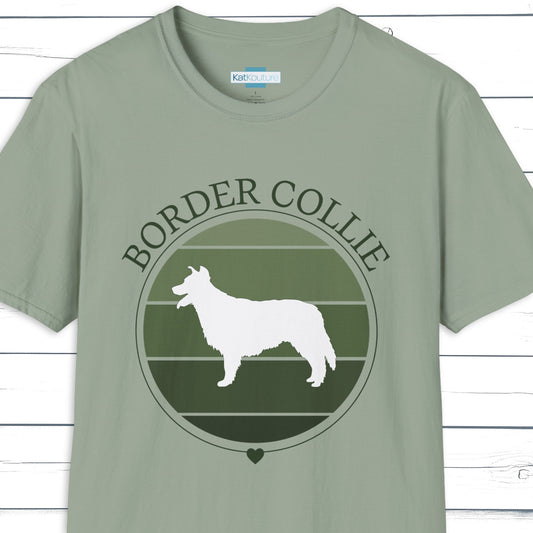 Border Collie Retro T-Shirt