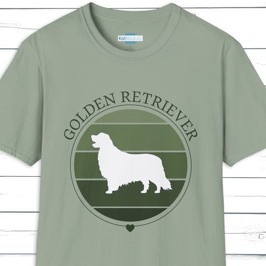 Golden Retriever Retro T-Shirt