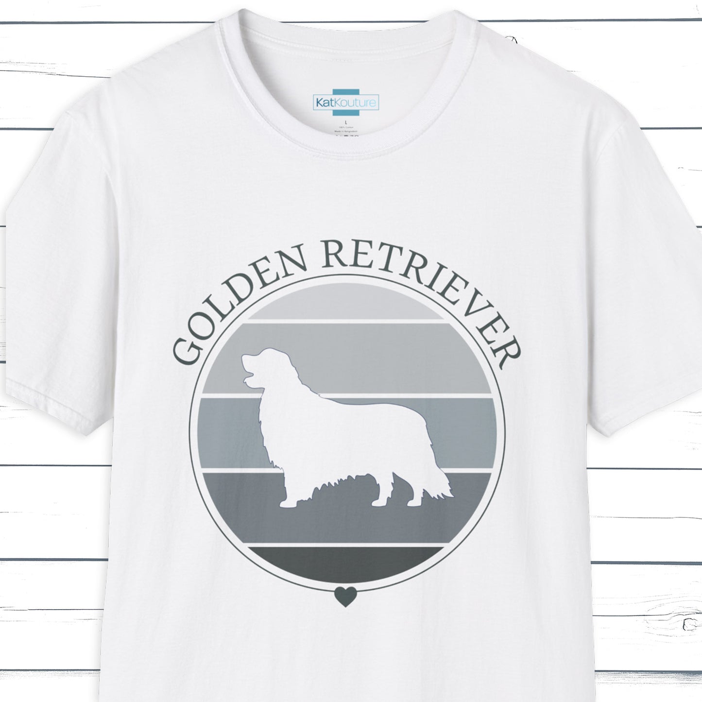 Golden Retriever Retro T-Shirt
