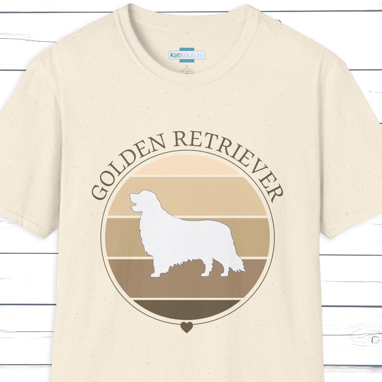 Golden Retriever Retro T-Shirt