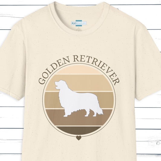 Golden Retriever Retro T-Shirt