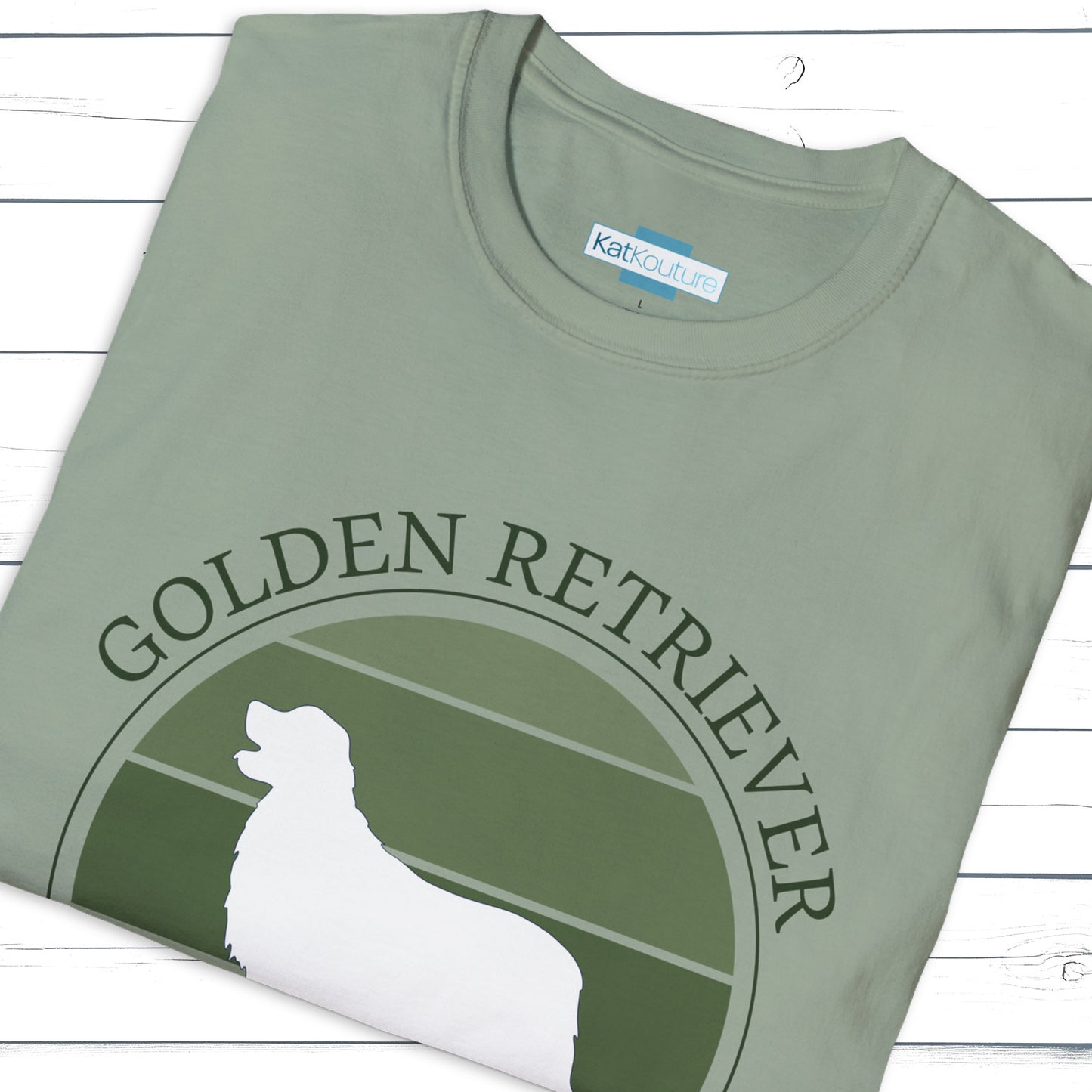 Golden Retriever Retro T-Shirt