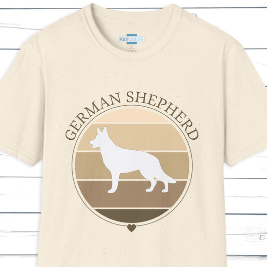 German Shepherd Retro T-Shirt