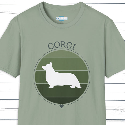 Corgi Retro T-Shirt