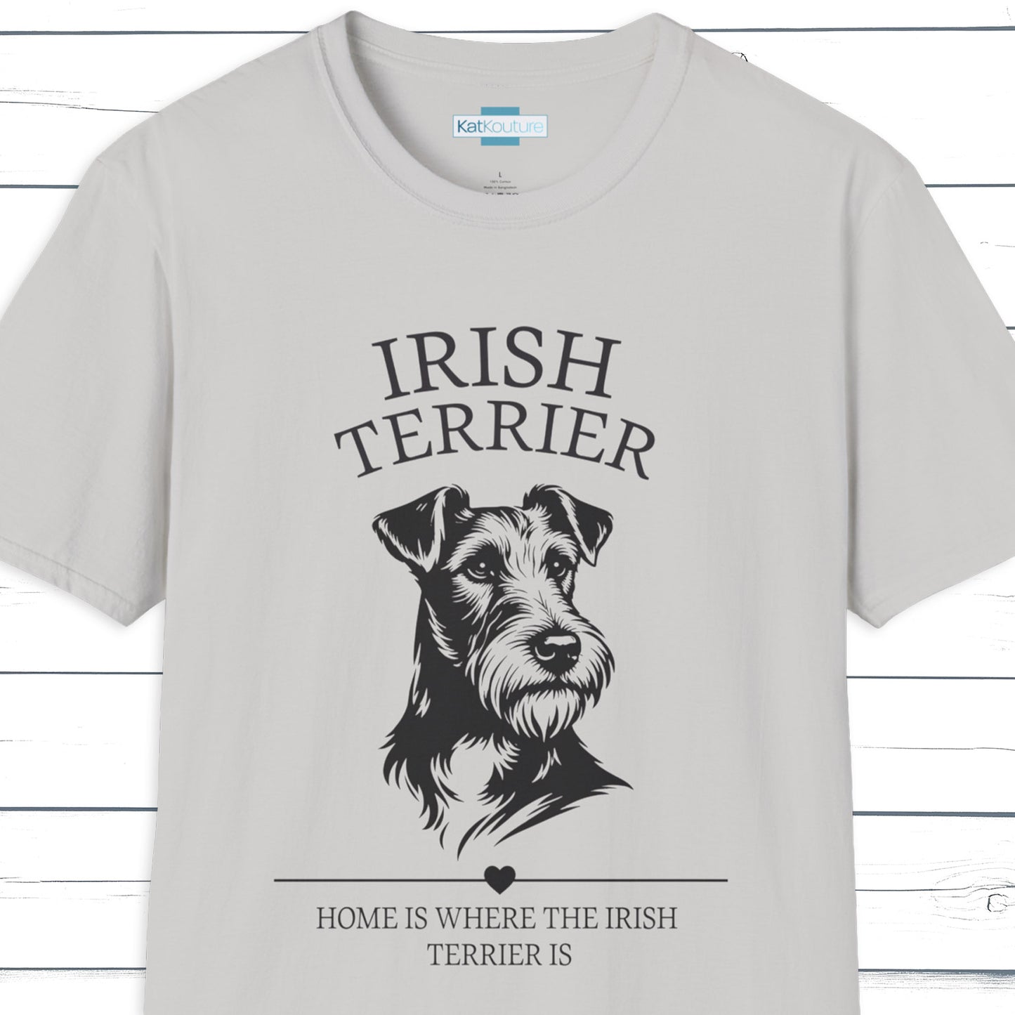 Irish Terrier T-Shirt – Home Is Where The Irish Terrier Is