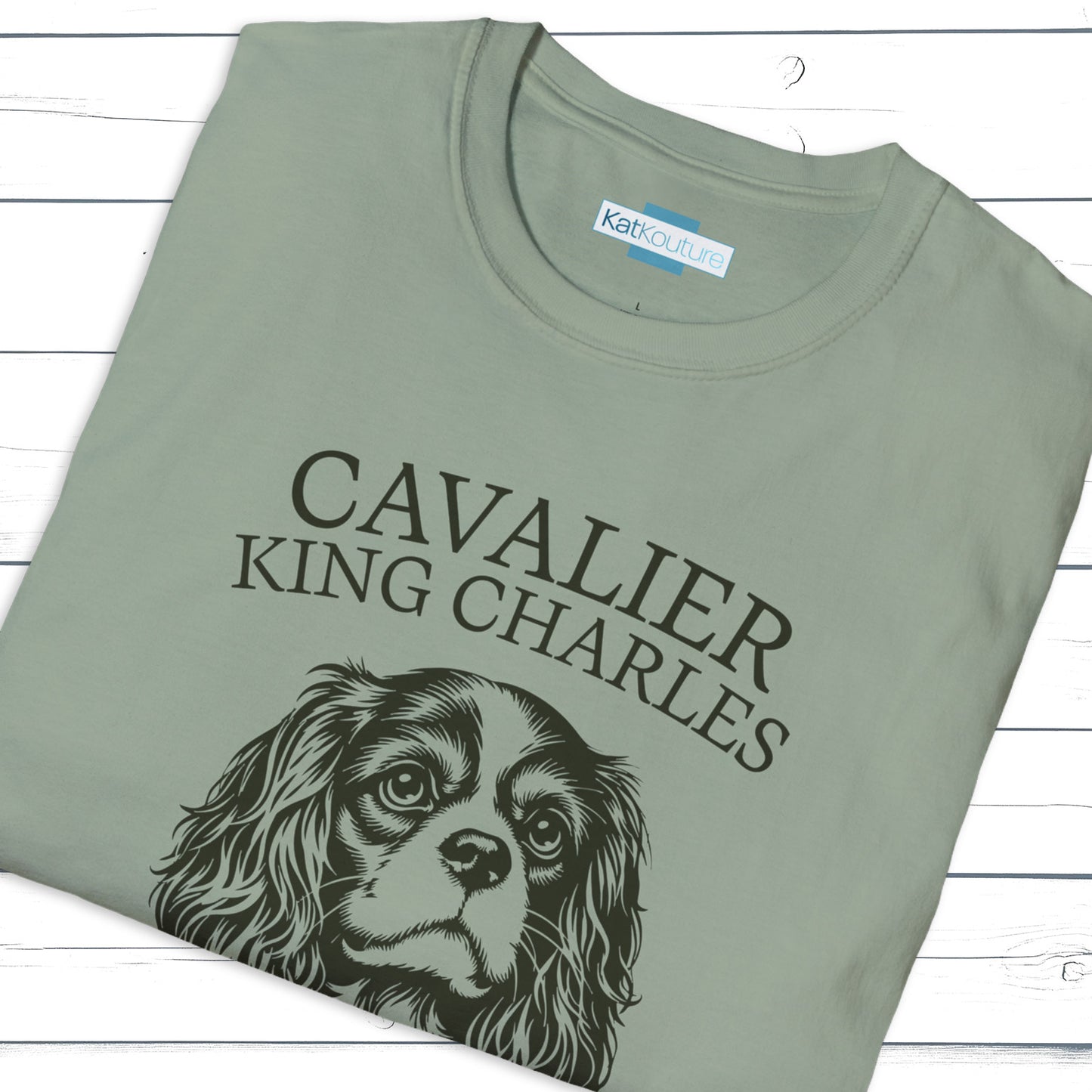 Cavalier King Charles T-Shirt – Home Is Where The Cavalier King Charles Is