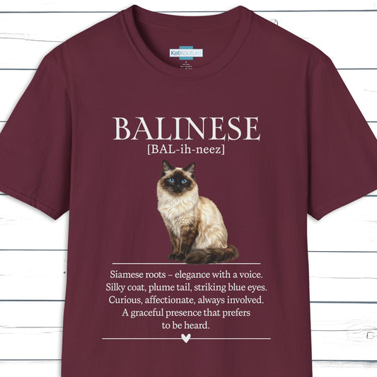 Balinese Definition T-Shirt – Cat Chronicles