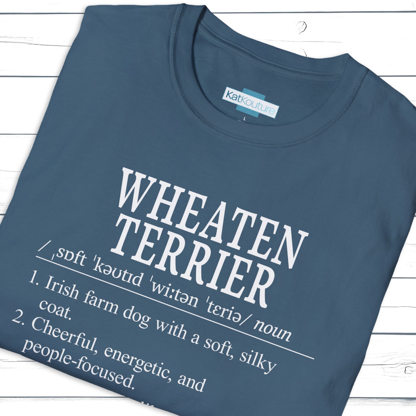 Soft-Coated Wheaten Terrier Definition T-Shirt Dictionary Dogs Collection
