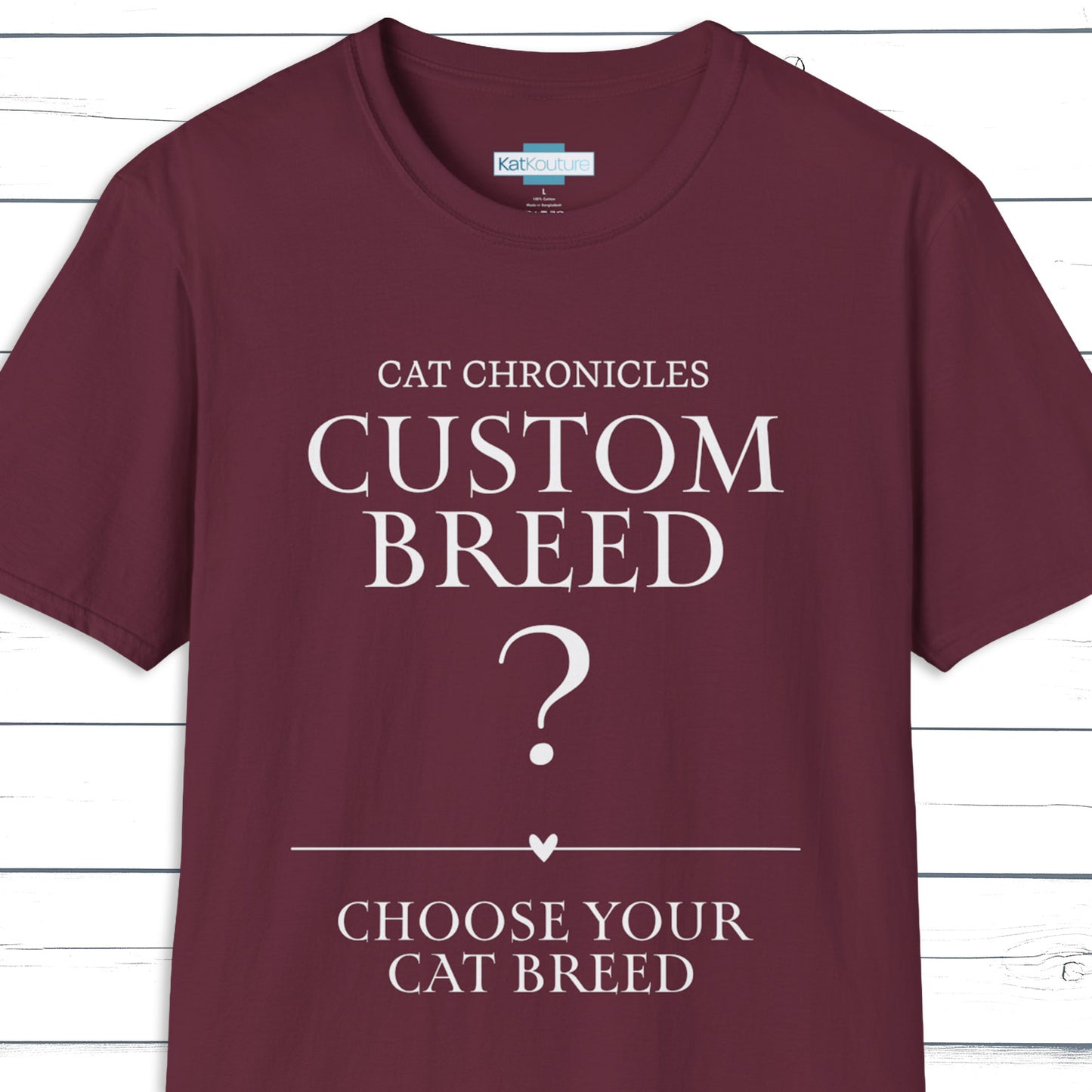 Custom Cat Chronicles Breed Definition T-Shirt