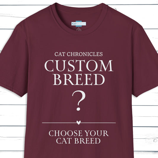 Custom Cat Chronicles Breed Definition T-Shirt