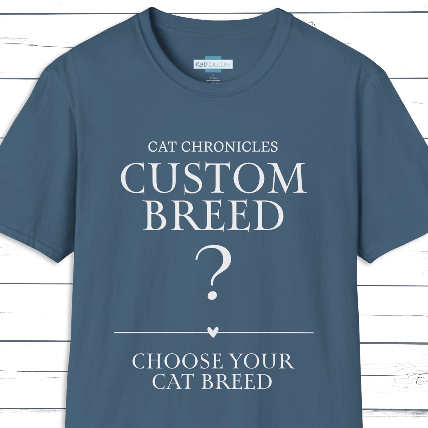 Custom Cat Chronicles Breed Definition T-Shirt